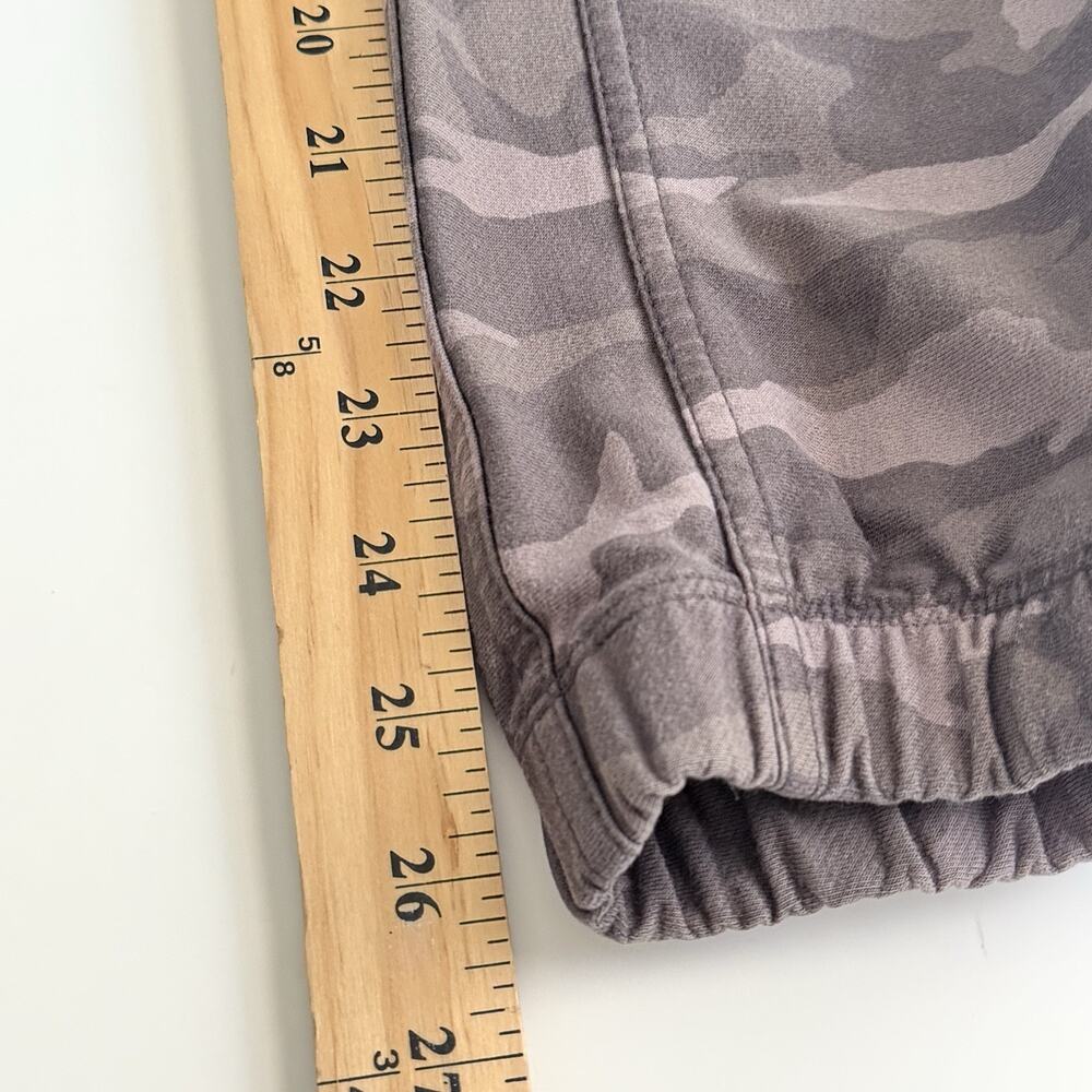 Athleta Pants Size 10 Camo Farallon Joggers Pull On Drawstring Comfort Stretch - Picture 5 of 8